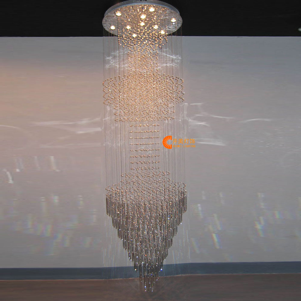 Lampade pendenti cristallo: decorativo appeso lampada a ... Lam0adari salone applic plafoniere