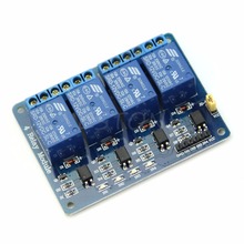 12V 4 Channel Relay Module with Optocoupler PIC/AVR/51/ARM Arduino Single Chip