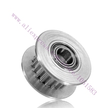 10pcs GT2 Timing Pulleys With bearing 3mm Bore 16Teeth H Shaped Synchronous Ilder pulley Wheel For