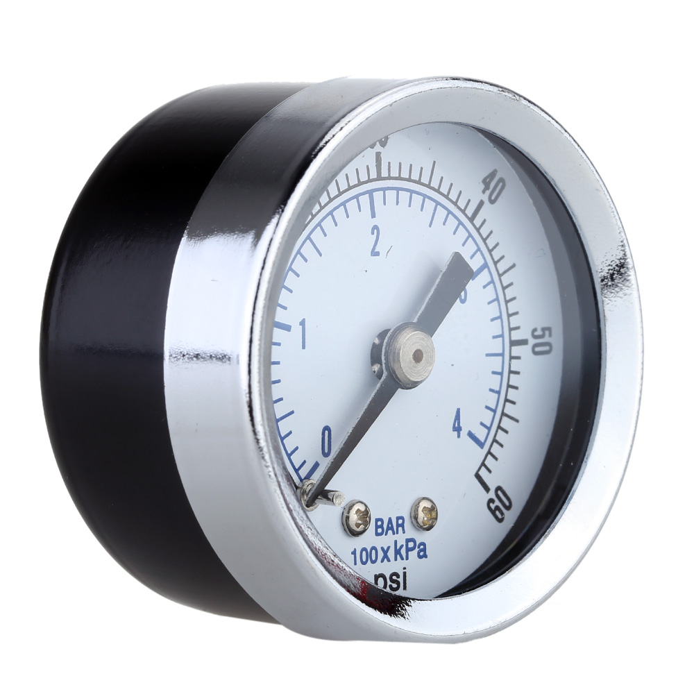 New air pressure gauge air compressor hydraulic 1.5"face  0-15 back mnt 1/8"npt
