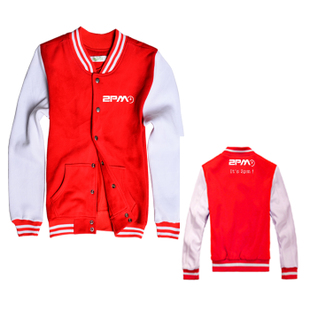 KPOP baseball uniform 2PM Thickening unisex Hoodie...