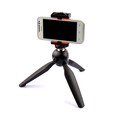 2015 New Original YUNTENG 228 Mini Tripod + Phone Holder Clip Desktop For SLR / Digital Camera for iphone 6,5 samsung
