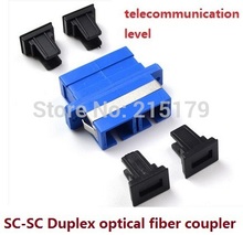 SC SC The telecommunication level SC duplex optical fiber coupler flange connector adapter