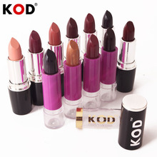 KOD Brand Moisturizer matte lipstick 1pc lip balm lip gloss 3.5g Free shipping /High Quality! makeup E6
