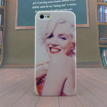 Free Shipping Stylish Marilyn Monroe Bubble Gum Protective Hard Cover Case For Apple i Phone iPhone