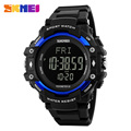 3D Pedometer Heart Rate Monitor Calories Counter Fitness Tracker Sports Watch Men Digital LED SKMEI 1180