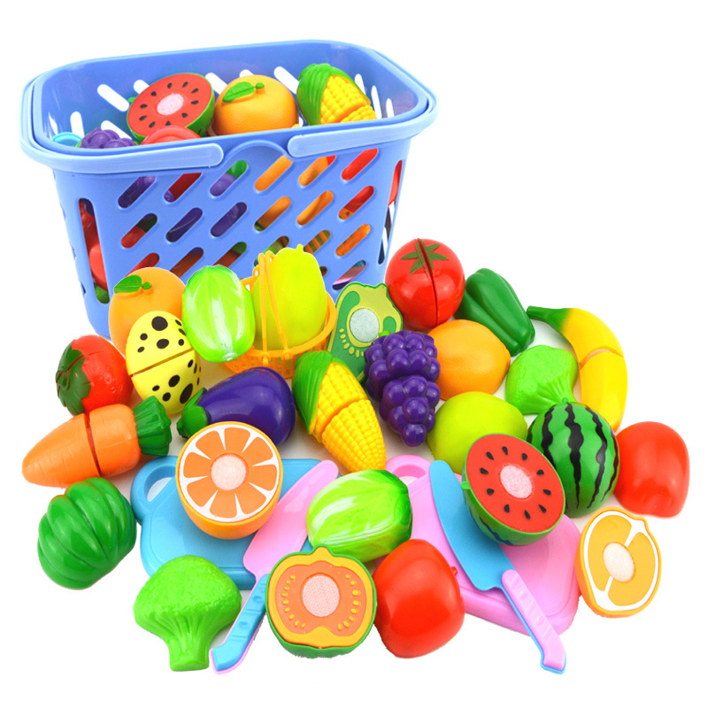 fruits cutting play toy set