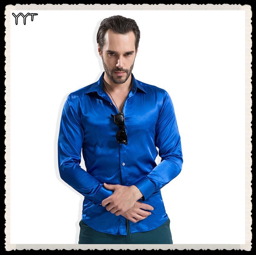 cheap silk shirts mens
