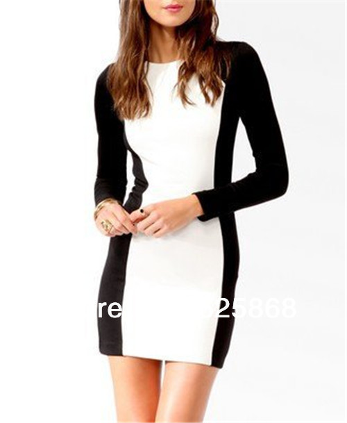 Shop by category Black And White Dresses. When searching for the perfect dress, sometimes the answer is as simple as black and white. From painterly prints to captivating colorblock designs, find tons of fresh frocks to conquer the workweek and weekend in undeniable style.