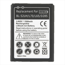 wholesale 2500mAh Replacement Mobile Phone Battery for LG L70 / L65 / D285  50pcs/lot