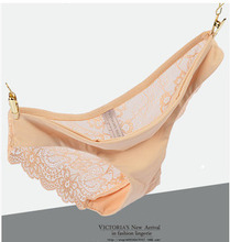 Ladies underwear woman panties Victoria fancy lace calcinha renda sexy panties for women traceless crotch of
