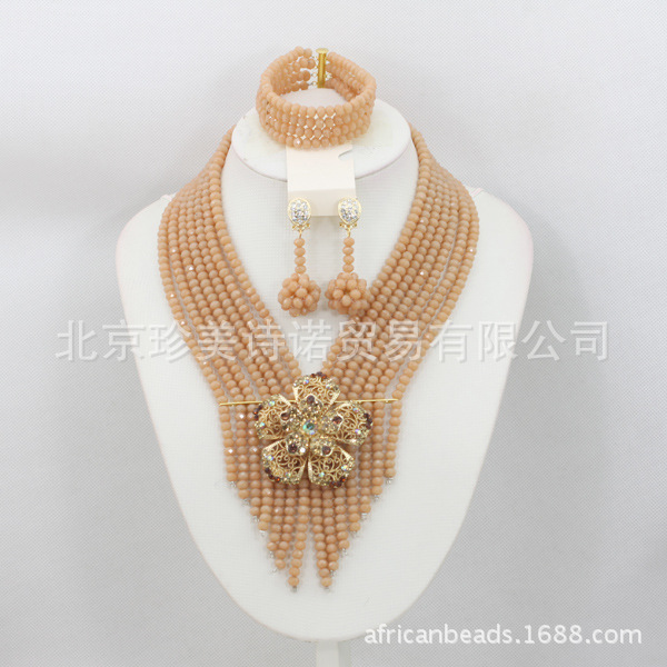 The-New-South-Africa-Jewelry-Suit-Fashion-Bride-Crystal-Jewelry-Sets ...