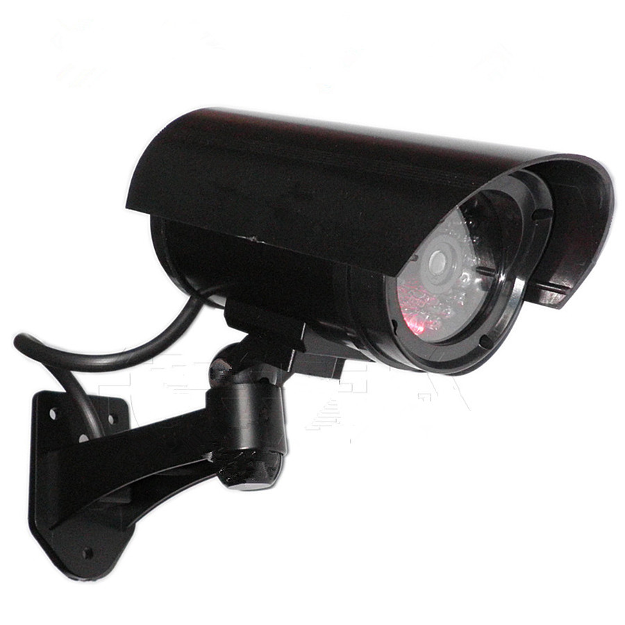 Fake Dummy security CCTV camera outdoor waterproof Emulational Decoy IR