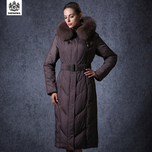 Female models thick padded 2015 new solid color cotton down vest Slim winter coat jacket women parka fur Fashion
