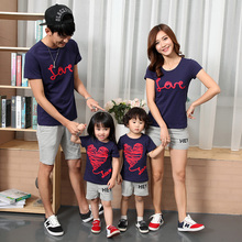 Family Matching Outfits Casual Family Clothing Mom/Mother and Daughter Father Son Clothes Clothing Family Clothing Sets SH45