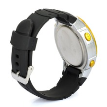 For Women and Men Sports Watch Solar Powered Digital Backlight Wrist Watch w Alarm Stop Watch