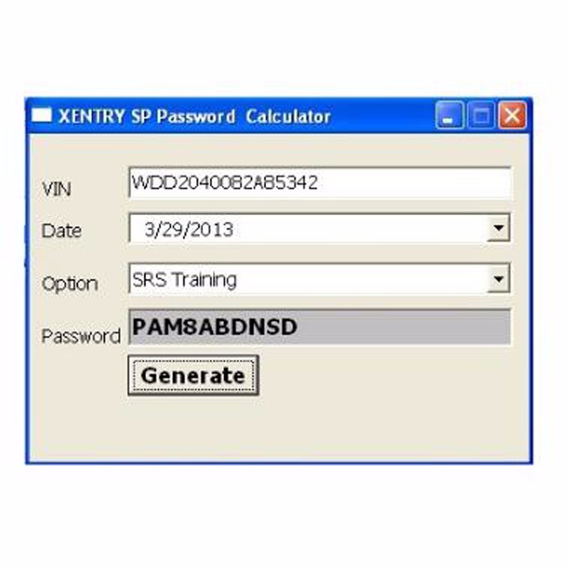 xentry startkey generator download
