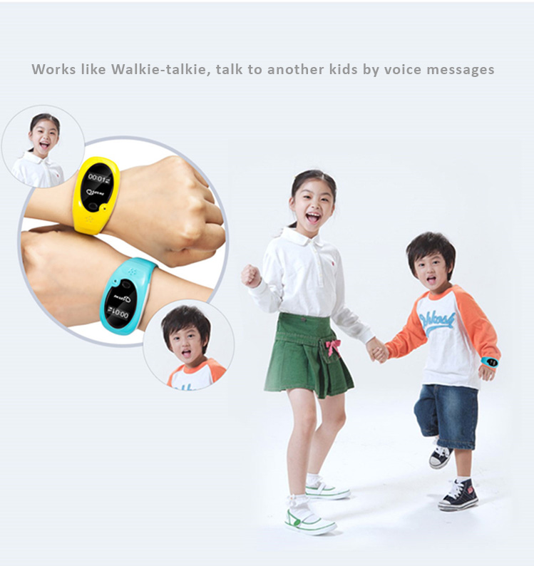 Kareme Children Smartwatch - Comprehensive features to guard your kids - GSM, GPS/AGPS/LBS tracking, SOS, e-Fence, 3 month path tracks, Anti-lost...etc.
