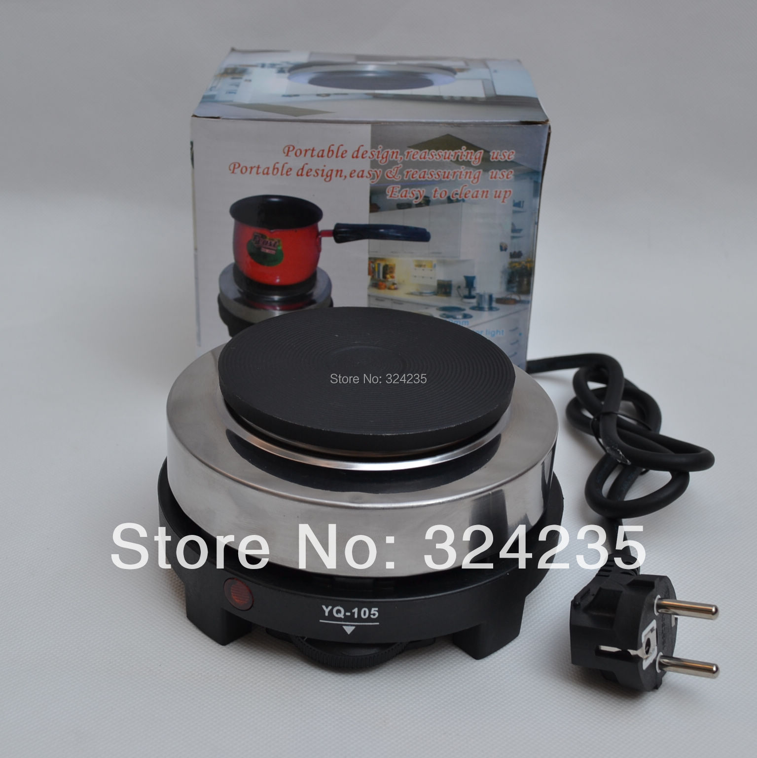 Mocha coffee pot mini induction cooker hot milk furnace electric