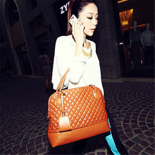 Fashion Louis Women’s big handbag vintage plaid leather shoulder cc bags free shipping 1569