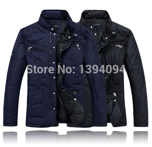 Winter men s clothes thick warm 90 white duck down jackets coats mens outdoor jacket POLO