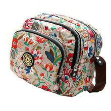 Korean Fashion Women Shoulder Bag Waterproof Nylon Handbag High Quality Women Messenger Bags Kiple Style Carteras Multilayer Bag