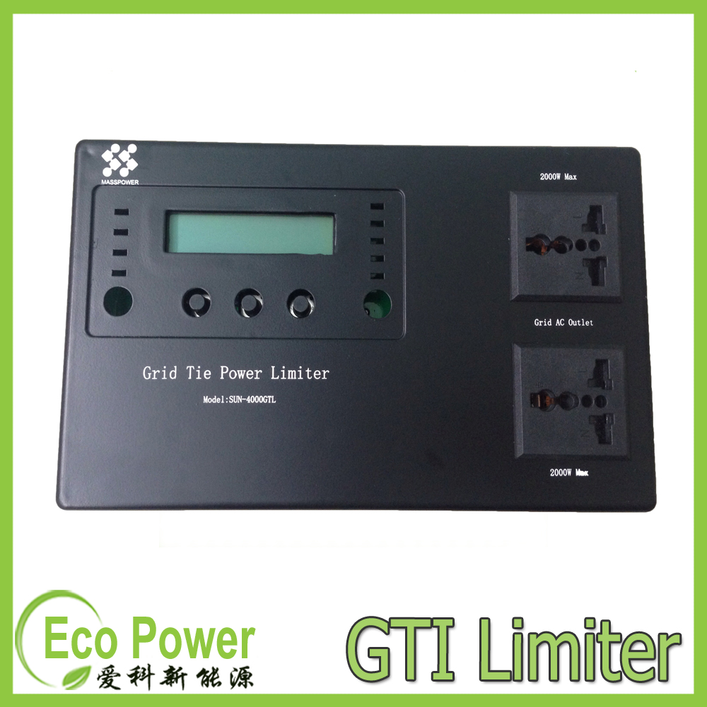 solar grid tie power limiter prevent extra power to grid for SUN series