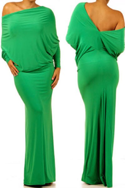 Green-Maxi-Convertible-Multiway-Dress-LC60098-4