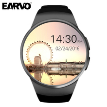KW18 Bluetooth SIM G Sensor MTK2502C IPS LCD Heart Rate Monitor Pedometer Tracker Smartwatch Android font