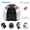 360 Camera 4K Wifi Mini Panoramic VR Camera 16MP Ultra HD Panorama 360 Video Waterproof Camera
