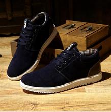 Free shipping New popular 2016 spring new fashion men’s shoes leisure breathable flat shoes rubber shoes Size 6.5–10