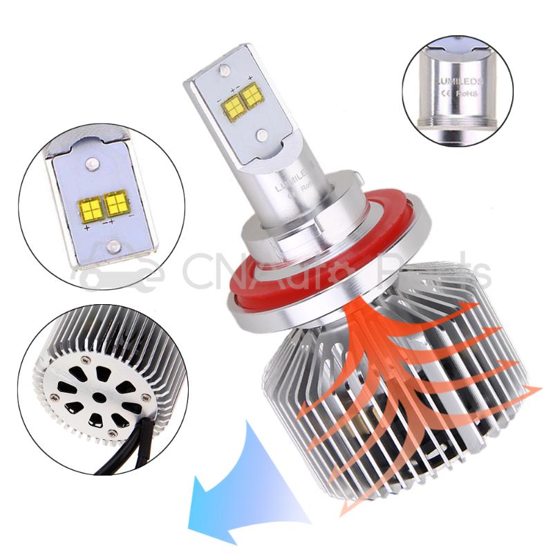 Atshark 90W 9000LM H13 9008 LED Headlight / Headlamp Conversion Kit 360 Degree Hi/Low Beam Pattern 