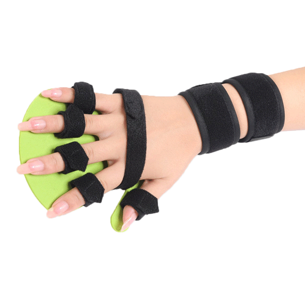 Hand Wrist Orthosis Separate Finger Flex Spasm Extension Board Splint