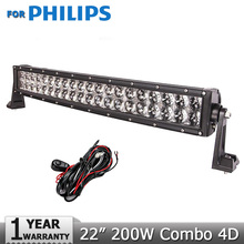 22 inch 200W Curved LED Light Bar for PHILIPS