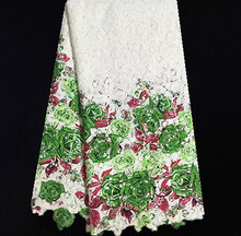 JY36! (4color)New style High Quality African colourful Lace,Guipure Cord Lace Fabric For women dress Wedding!