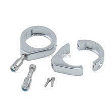 Motorcycle Chrome 39mm Turn Signal Fork Clamp For Harley Dyna Low Rider 1993 2005 Super Glide