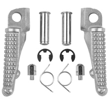 Motorcycle Aluminum Pet pegs For Kawasaki Ninja Front Footrests Foot pegs ZX6R ZX10R ZX-6R Z1000 Z800 Z750