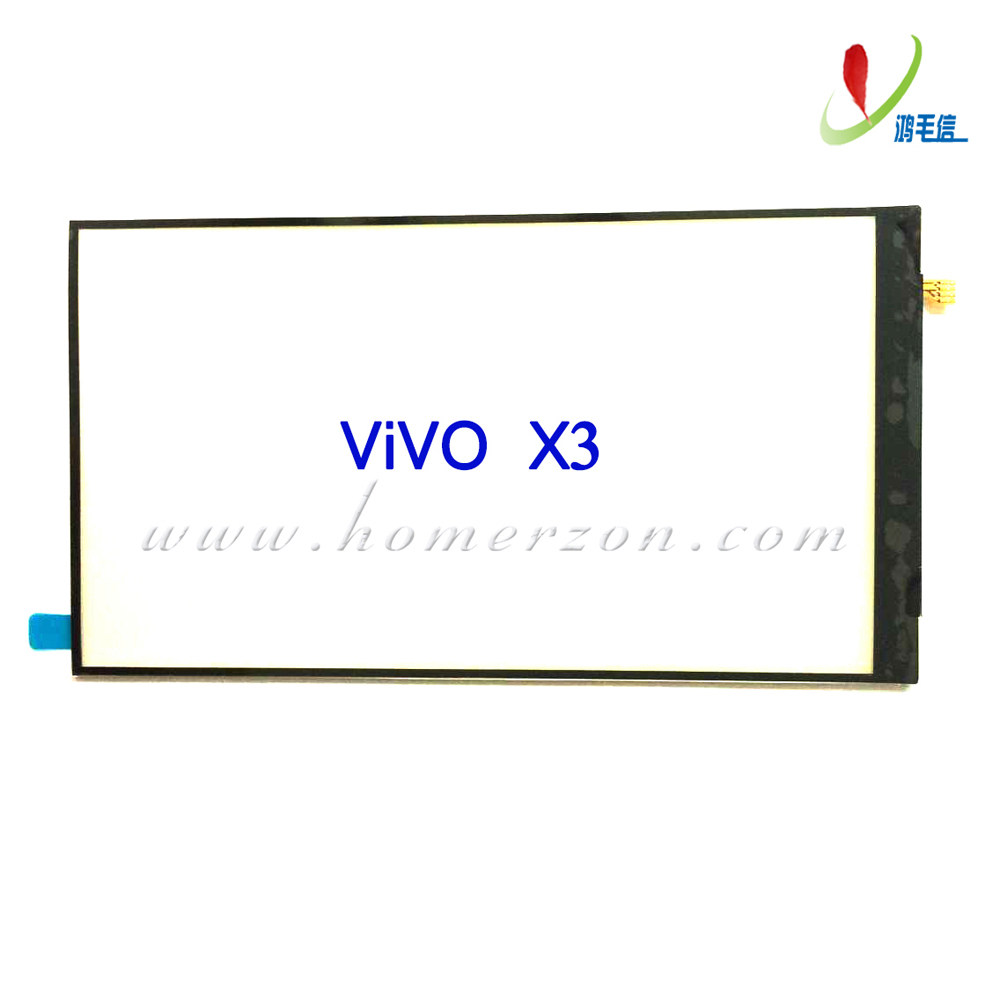 lcd screen display backlight film for Vivo X3 high quality mobile phone repair parts wholesale 5pcs
