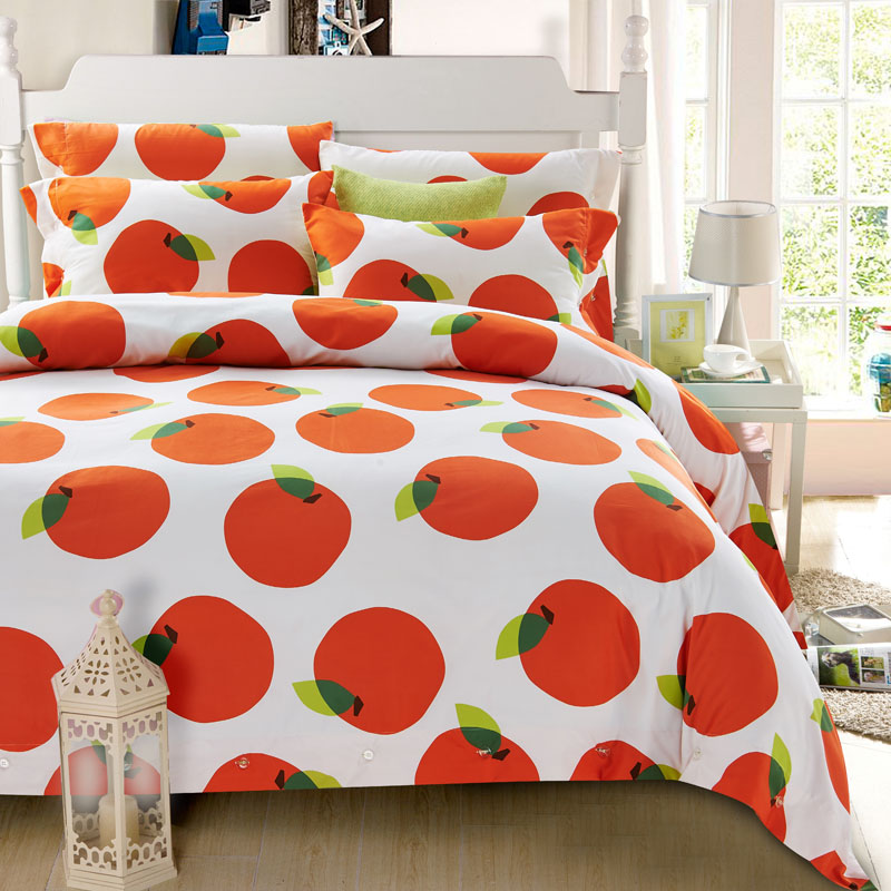 SunnyRain 4-Pieces Printed Cartoon Bedding Set Queen Bed Set For Adults Bed Linen Duvet Cover Bed Sheet Thick Housse de couete SunnyRain 4-Pieces Printed Cartoon Bedding Set Queen Bed Set For Adults Bed Linen Duvet Cover Bed Sheet Thick Housse de couete