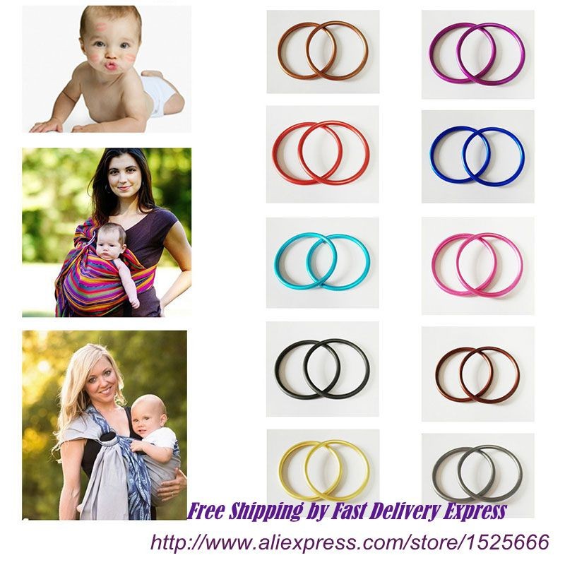 Breathable Baby Sling Rings 1