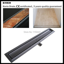 1000mm «TILE INSERT» Stainless Steel 304 Linear Shower Drain, Horizontal Drain, Floor Waste, Tile Insert Deodorant floor drain