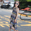 2016 Girls Summer Beach Dress students Clothes Robe Fille Enfant 6 16 Years Old Kid Dresses