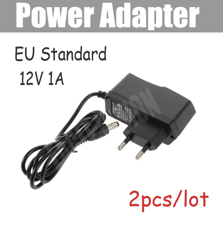 Купить питания адаптер 12v 1a dc ЕС стандарт plugtop блок питания ...