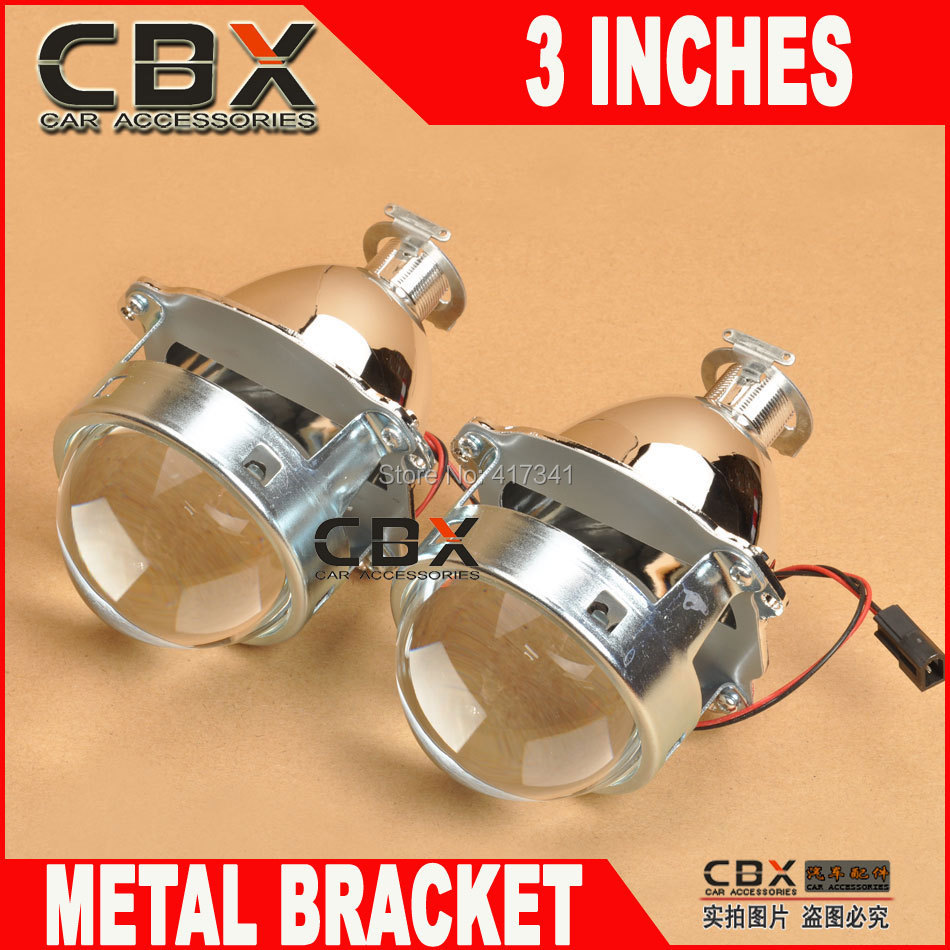 2014 New 3 Inches WST Bi Xenon Projector Lens Using H1 xenon lamp Easy Install for