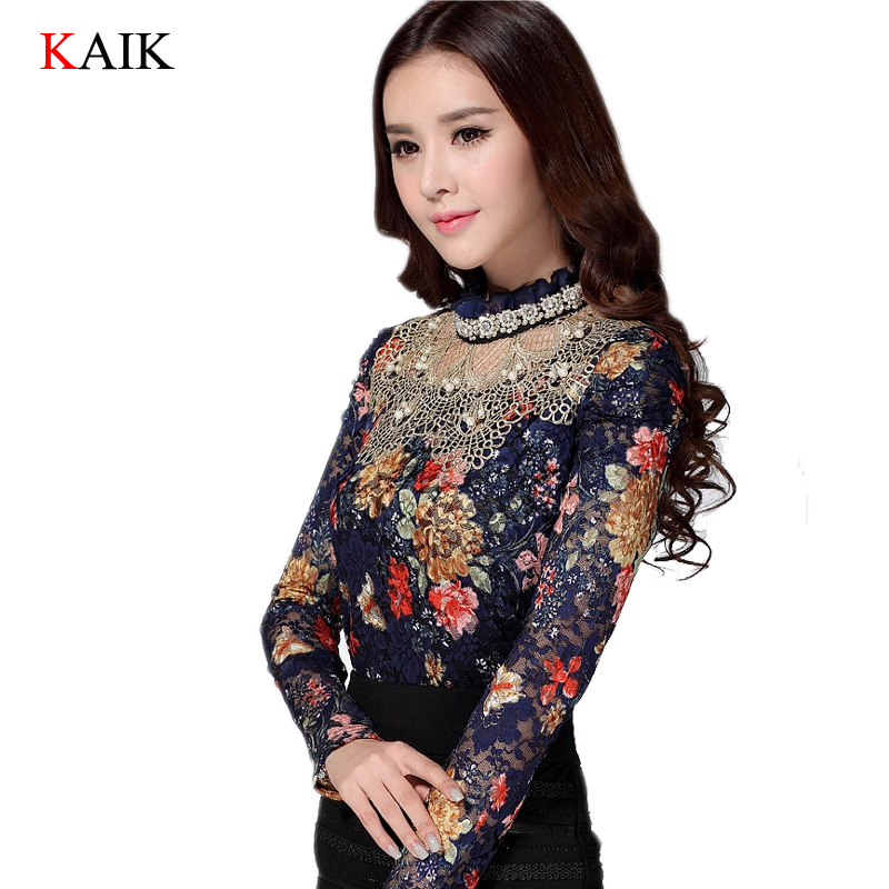 Bluse Roupas Feminina Women Bluses 2015 Of Lace Fe...