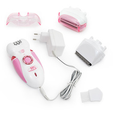 High Quality 100-240V Rechargeable Electric 3 In 1 Women Lady Epilator Electric Shaver Hair Remover For Body/Leg/Underarm/Armpit