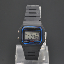 Cool Mens Sports Casual LED Digital Watch Soft Rubber Band Wrist Watches Men Clock relogio masculino