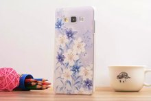 12 Pattern A3 Fashion 3D Diamond Dimensional Relief Painted Case Cover For SAMSUNG GALAXY A3 A300