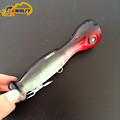 Free shipping 50G 13CM Poppers Fishing lure top water pesca fish lures wobbler isca artificial hard