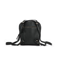 Small Daypack Fashion Dual purpose Bag Women Preppy Style Backpack Belt Buckle Packsack Designer Casual Zipper
